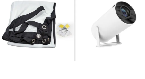 TechToppie HY300 ScreenSet – 768p Beamer met EU-stekker