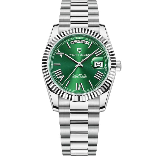 **Pagani Design DD36 Herenhorloge – Automatisch, Saffierglas**