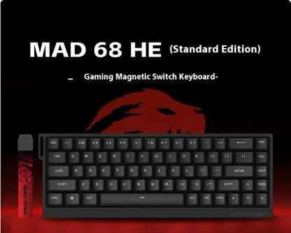 MAD6068/MAD68 Pro E-sports Magnetic Axis Mechanical Keyboard
