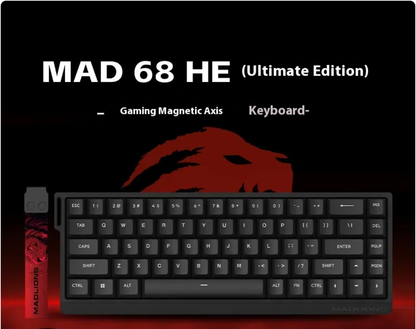 MAD6068/MAD68 Pro E-sports Magnetic Axis Mechanical Keyboard