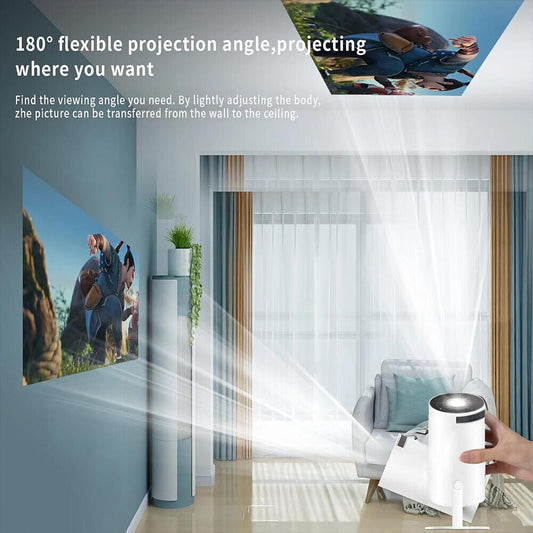 TechToppie LED Cinema – Slimme 720p Beamer met WiFi 6