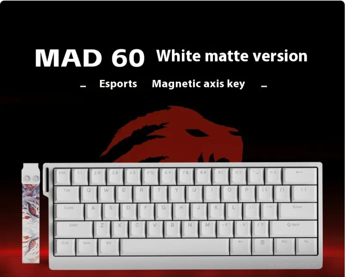 MAD6068/MAD68 Pro E-sports Magnetic Axis Mechanical Keyboard