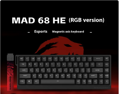 MAD6068/MAD68 Pro E-sports Magnetic Axis Mechanical Keyboard