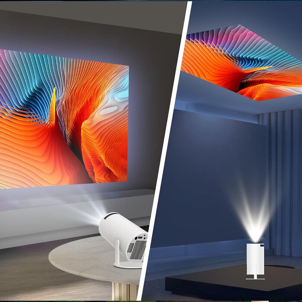 TechToppie LED Cinema – Slimme 720p Beamer met WiFi 6