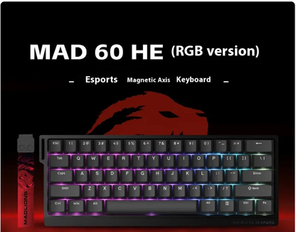 MAD6068/MAD68 Pro E-sports Magnetic Axis Mechanical Keyboard