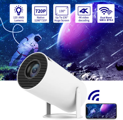 TechToppie HY300 ScreenSet – 768p Beamer met EU-stekker